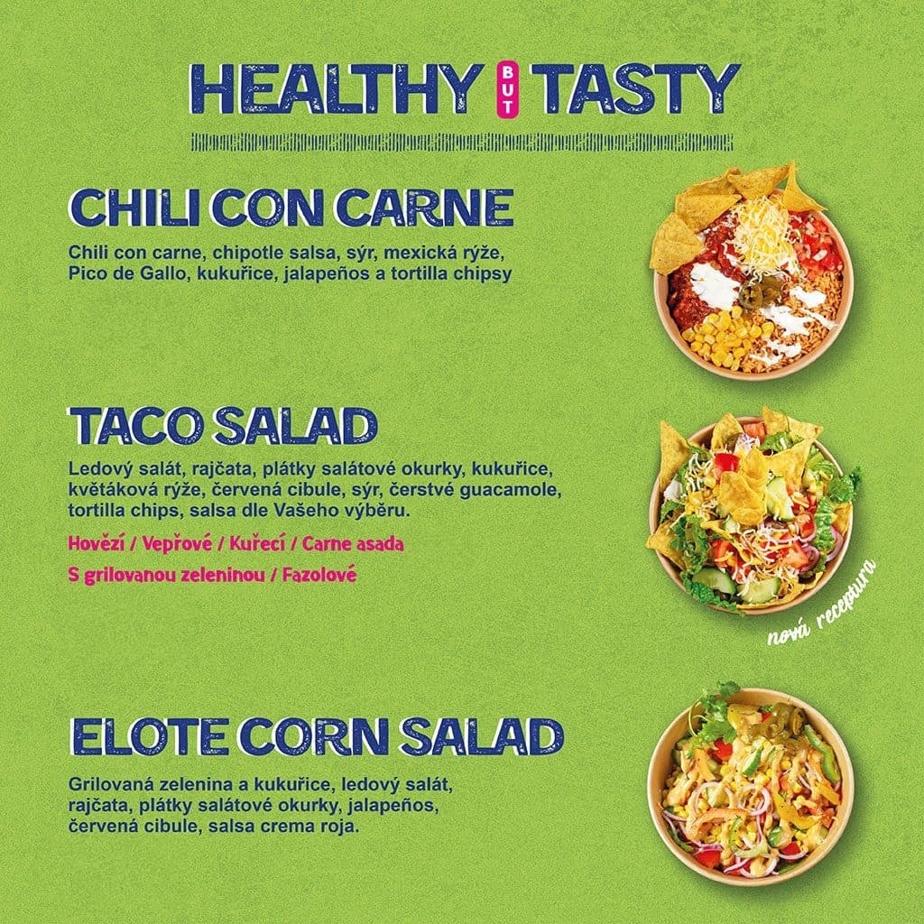 <H1> Máš chuť na něco lehčího, zdravějšího, ale nechceš ubírat na plnohodnotné chuti?&nbsp;Healthy but tasty sekce je přesně to, co hledáš. 